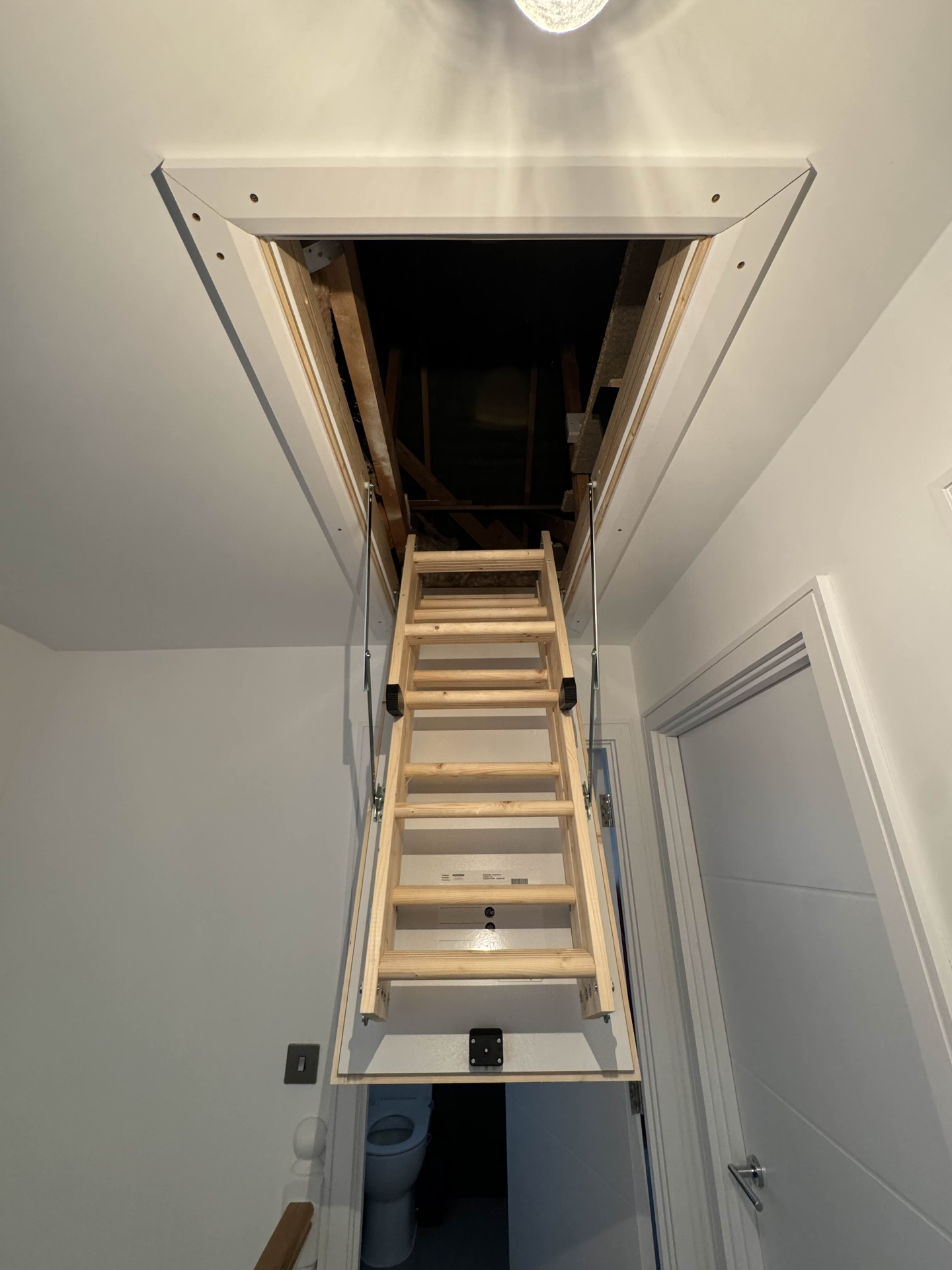 Wooden Timber Loft Hatch